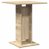 Bistro Table Sonoma Oak 60x60x75 cm Engineered Wood 802105