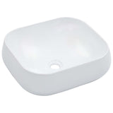 ZNTS Wash Basin 44.5x39.5x14.5 cm Ceramic White 143905