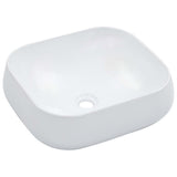 Wash Basin 44.5x39.5x14.5 cm Ceramic White 143905