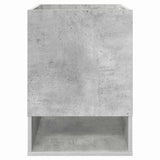 End Table Concrete Grey 40 x 40 x 56 cm Engineered Wood 890950
