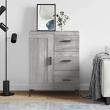 Sideboard Grey Sonoma 69.5x34x90 cm Engineered Wood 830266