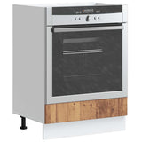 Oven Cabinet "Lucca" Old Wood Engineered Wood 853765