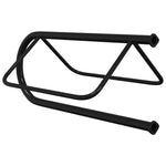 ZNTS Saddle Rack Wall Mounted Black Iron 172428