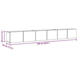 3 Piece TV Cabinet Set Sonoma Oak Engineered Wood 3114472