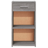 ZNTS Bedside Cabinets 2 pcs Grey Sonoma 35x34x65 cm Engineered Wood 840587