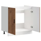 Sink Base Cabinet "Porto" Old Wood 80x46x81.5 cm Engineered Wood 853935