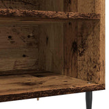 Record Cabinet Old Wood 84.5x38x48 cm Engineered Wood 857240