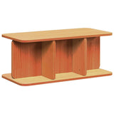 Coffee Table Wax Brown 80 x 39.5 x 33.5 cm Solid pine wood 873522
