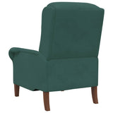 Armchair Dark green 76 x 94 x 102 cm Velvet 42009859