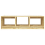 Coffee Table 110x50x34 cm Solid Pinewood 809912