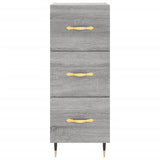 Sideboard Grey Sonoma 34.5x34x90 cm Engineered Wood 828586