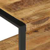 Clothes Rack 80x40x190 cm Solid Rough Wood Mango 4015961