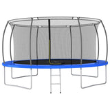 ZNTS Trampoline Set Round 460x80 cm 150 kg 92456