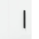 Highboard White 34,5x34x180 cm Engineered Wood 3200209