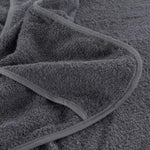 Beach Towels 4 pcs Anthracite 60x135 cm Fabric 400 GSM 3157054