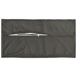Cushion with Pillow HOUTEN 6 pcs Dark Grey Velvet 933533