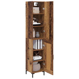 Highboard Old Wood 69.5 x 34 x 180 cm Engineered Wood 3415765