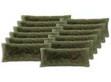 Cushion Cover 12 pcs HEERLEN Green 40 x 80 cm PV Fleece 910122