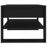 ZNTS Coffee Table Black 102x55x45 cm Engineered Wood 810900