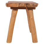 Garden Bench 80 cm Solid Teak Wood 288816