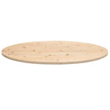 Table Top 100x50x2.5 cm Solid Wood Pine Oval 824330