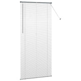 Venetian Blinds Manual Dark Grey 220 x 100 cm Aluminium 42006097