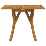Garden Table 85x85x75 cm Solid Wood Acacia 363304