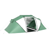 4-6 Man UV Protection Camping Tent - Green and White T3398P348680