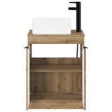 Bathroom Furniture Set Artisan Oak Engineered Wood 3404231