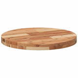 ZNTS Table Top Round Ø50x4 cm Solid Wood Acacia 4008701