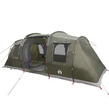 Family Tent Tunnel 6-Person Olive Green Waterproof 4009419