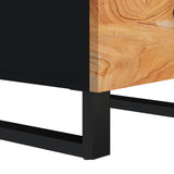 ZNTS Sideboard with 3 Drawers 40x33.5x75 cm Solid Wood Acacia 352906