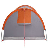 Hiking Tent Water-Resistant 1-Person Grey and Orange 42042232
