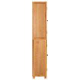 Storage Furniture Set with Shelf 2 pcs Natural 80 x35 x 185 cm 3328621