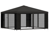 Garden Gazebo with Sidewalls 3 x 3 m Anthracite 900363