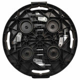Plant Trolleys with Wheels 3 pcs Diameter 40 cm Black 275 kg 3143919