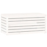 4 Piece Garden Box Set White Solid Wood Pine 3154667
