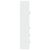 Cabinet Set 2 pcs High Gloss White 66 x 34.5 x 87 cm 3416965
