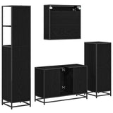 Bathroom Furniture Set 3 pcs Artisan Oak Engineered Wood 3402504