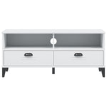 TV Cabinet VIKEN White Engineered Wood 374929