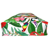ZNTS Pallet Cushion for Bench Tropical Jungle 200x40x8 cm Oxford Fabric 42001687