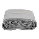 Tarpaulin Grey 5x5 m 650 g/m 156127
