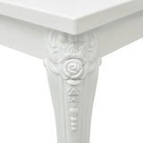 Coffee Table High Gloss White 100x50x42 cm Engineered Wood 358560