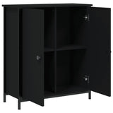 Sideboard Black 70x30x80 cm Engineered Wood 835534