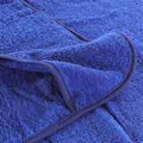 Beach Towels 2 pcs Royal Blue 75x200 cm Fabric 400 GSM 362678