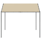 Canopy Tent Beige 4x4 m Steel and Fabric 362454