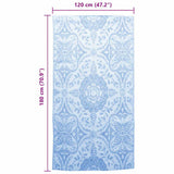 Outdoor Carpet ARAKIL Baby Blue 120x180 cm PP 310453