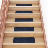 Stair Mats Self-adhesive 30 pcs 60x25 cm Navy Rectangular 3365713