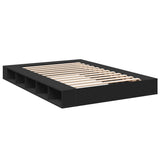 Bed Frame without Mattress Black 140x200 cm 3280476