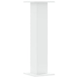 Plant Stands 2 pcs White 30x30x95 cm Engineered Wood 3307873